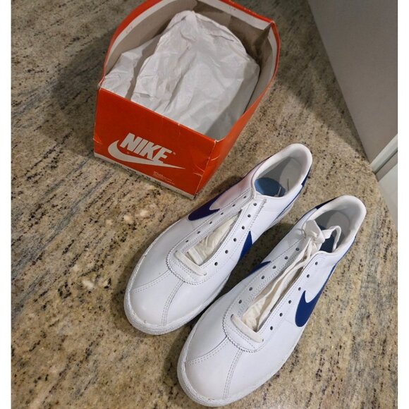 Nike Other - New! Vintage Mens Size 11 Nike Bruin 4004 Blue White W/Box Made in Korea 820709